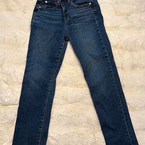 Gap straight leg jeans.
